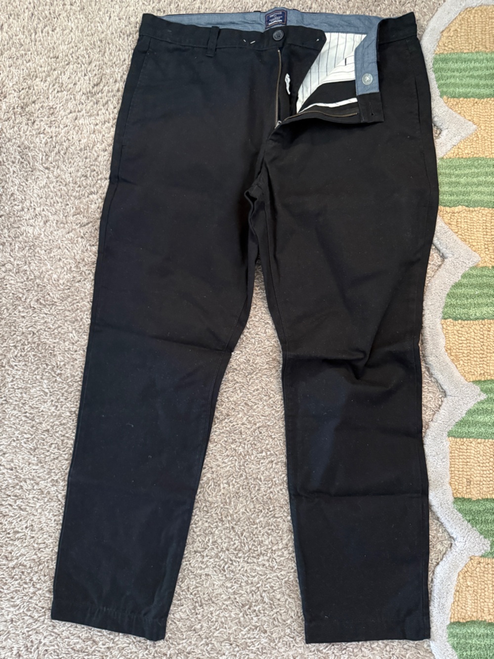 Gap Khakis in True Black 36x30